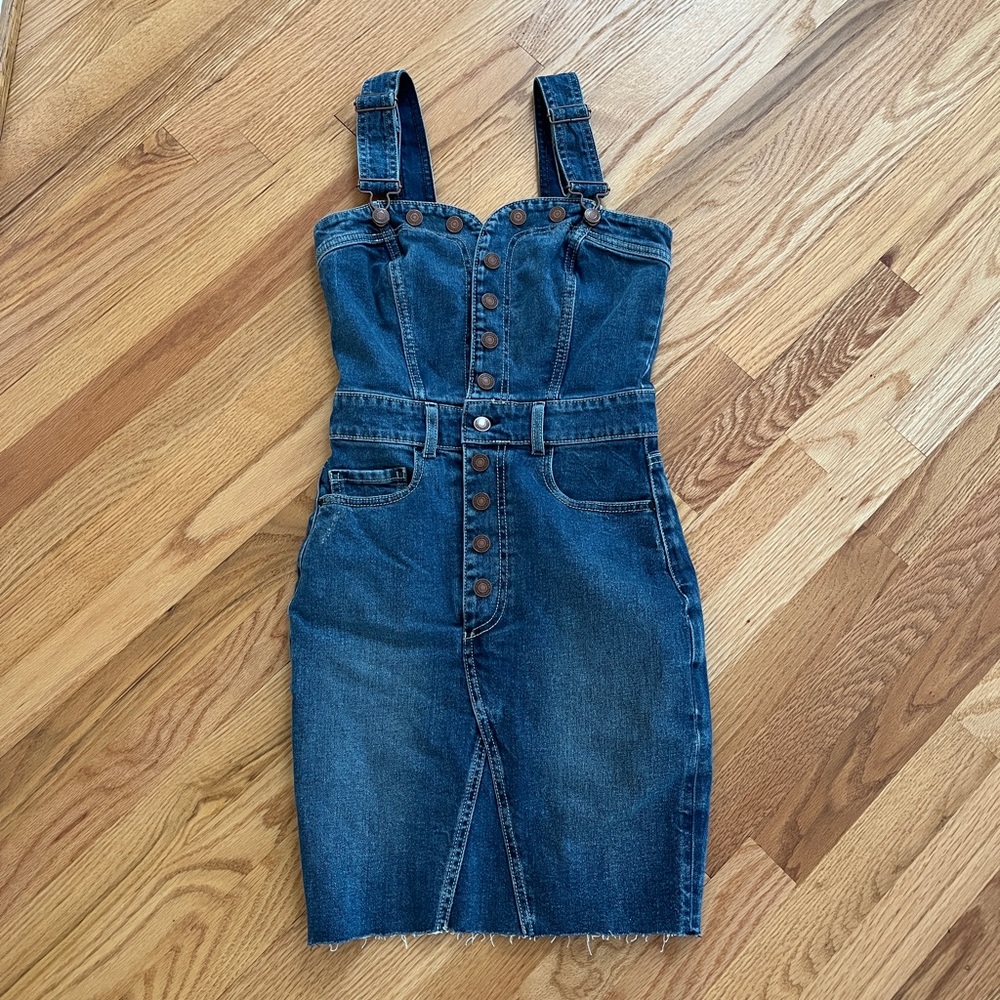 Denim dress guess